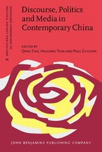 Enlarge image Cover: Discourse, Politics and Media in Contemporary China - John Benjamins Publishing Co