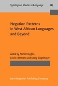 Cover: Negation Patterns in West African Languages and Beyond - John Benjamins Publishing Co