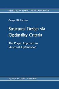 Enlarge image Cover: Structural Design via Optimality Criteria - Springer