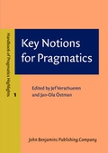 Cover: Key Notions for Pragmatics - John Benjamins Publishing Co