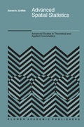 Cover: Advanced Spatial Statistics - Springer