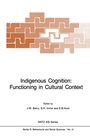 Cover: Indigenous Cognition: Functioning in Cultural Context - Springer