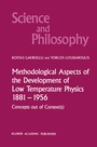 Cover: Methodological Aspects of the Development of Low Temperature Physics 1881-1956 - Springer
