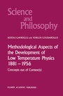Cover: Methodological Aspects of the Development of Low Temperature Physics 1881-1956 - Springer