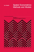 Cover: Spatial Econometrics: Methods and Models - Kluwer Academic Publishers