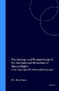 Cover: The Concept and Present Status of the International Protection of Human Rights - Kluwer Academic Publishers