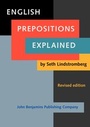 Cover: English Prepositions Explained - John Benjamins Publishing Co