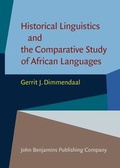 Cover: Historical Linguistics and the Comparative Study of African Languages - John Benjamins Publishing Co
