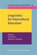 Cover: Linguistics for Intercultural Education - John Benjamins Publishing Company