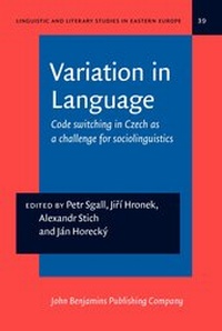 Enlarge image Cover: Variation in Language - John Benjamins Publishing Co