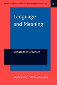 Enlarge image Cover: Language and Meaning - John Benjamins Publishing Co