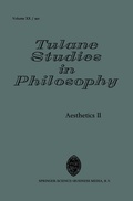 Cover: Aesthetics II - Kluwer Academic Publishers