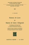 Cover: Emmery de Ly&egrave;re et Marnix de Sainte Aldegonde - Kluwer Academic Publishers