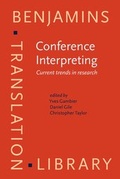 Cover: Conference Interpreting - John Benjamins Publishing Co