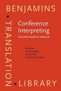 Enlarge image Cover: Conference Interpreting - John Benjamins Publishing Co