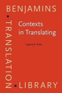 Enlarge image Cover: Contexts in Translating - John Benjamins Publishing Co