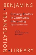 Cover: Crossing Borders in Community Interpreting - John Benjamins Publishing Co
