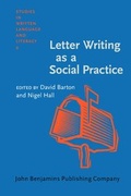 Cover: Letter Writing as a Social Practice - John Benjamins Publishing Co