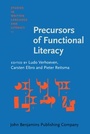 Cover: Precursors of Functional Literacy - John Benjamins Publishing Co
