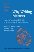Cover: Why Writing Matters - John Benjamins Publishing Co