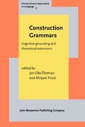 Cover: Construction Grammars - John Benjamins Publishing Co