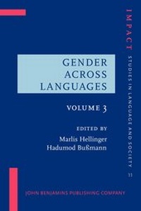 Enlarge image Cover: Gender Across Languages - John Benjamins Publishing Co