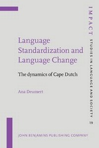 Enlarge image Cover: Language Standardization and Language Change - John Benjamins Publishing Co