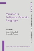 Cover: Variation in Indigenous Minority Languages - John Benjamins Publishing Co