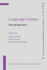 Enlarge image Cover: Language Contact - John Benjamins Publishing Co