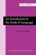 Cover: An Introduction to the Study of Language - John Benjamins Publishing Co