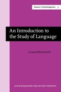 Cover: An Introduction to the Study of Language - John Benjamins Publishing Co