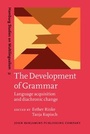 Cover: The Development of Grammar - John Benjamins Publishing Co