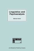 Cover: Linguistics and Psychoanalysis - John Benjamins Publishing Co