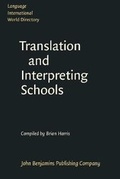 Cover: Language International World Directory of Translation and Interpreting Schools - John Benjamins Publishing Co