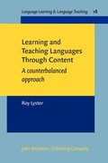 Cover: Learning and Teaching Languages Through Content - John Benjamins Publishing Co