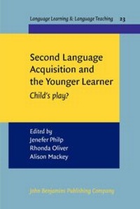 Enlarge image Cover: Second Language Acquisition and the Younger Learner - John Benjamins Publishing Co