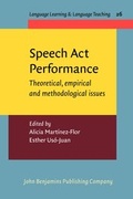 Cover: Speech Act Performance - John Benjamins Publishing Co