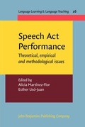 Cover: Speech Act Performance - John Benjamins Publishing Co