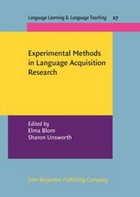 Enlarge image Cover: Experimental Methods in Language Acquisition Research - John Benjamins Publishing Co