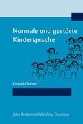 Cover: Normale und gest&ouml;rte Kindersprache - John Benjamins Publishing Co