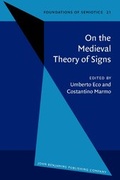 Cover: On the Medieval Theory of Signs - John Benjamins Publishing Co