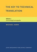 Cover: The Key to Technical Translation - John Benjamins Publishing Co