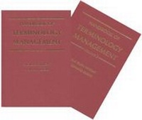 Enlarge image Cover: Handbook of Terminology Management - John Benjamins Publishing Co