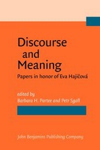 Enlarge image Cover: Discourse and Meaning - John Benjamins Publishing Co