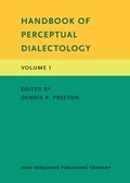 Cover: Handbook of Perceptual Dialectology - John Benjamins Publishing Co