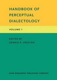 Enlarge image Cover: Handbook of Perceptual Dialectology - John Benjamins Publishing Co