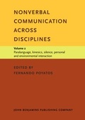 Cover: Nonverbal Communication across Disciplines - John Benjamins Publishing Co