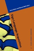 Cover: Sign Language Acquisition - John Benjamins Publishing Co