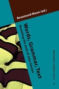 Cover: Words, Grammar, Text - John Benjamins Publishing Co