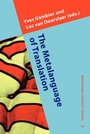 Cover: The Metalanguage of Translation - John Benjamins Publishing Co